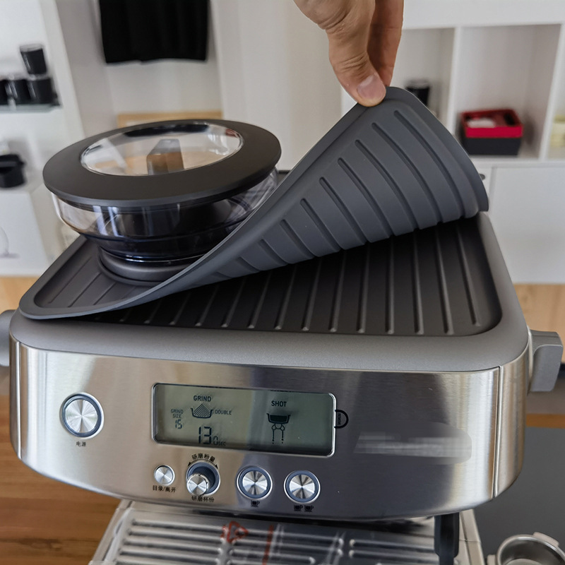 Bar Mat Rubber - Silikon-Kaffeematte für Breville 870/880/878/876 Espressomaschine, rutschfeste,