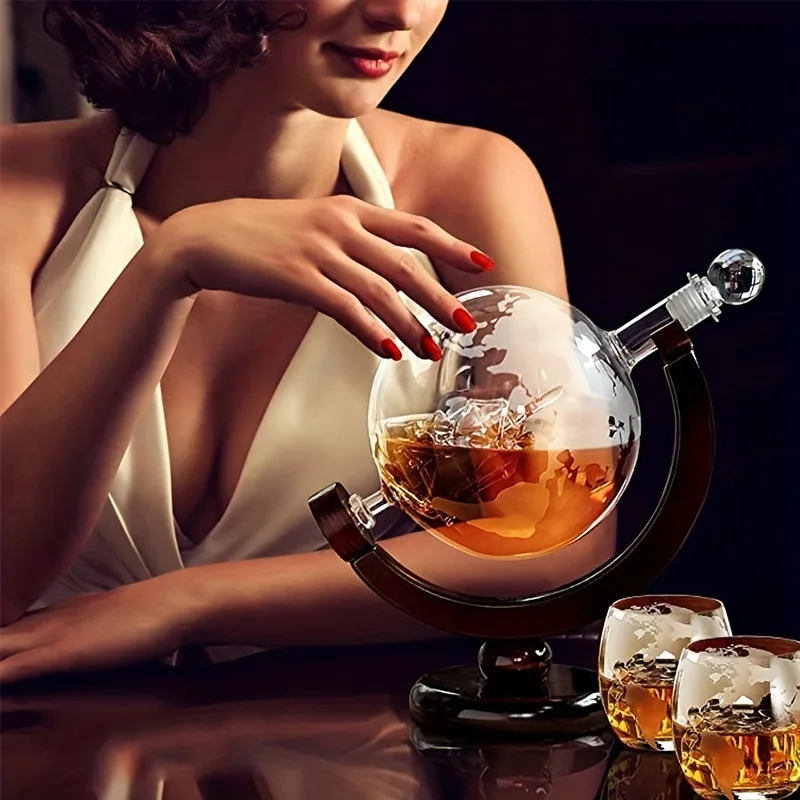 850ml Whiskey-Globus-Dekanter- – Decanter Globe Set Bewertung und Preis