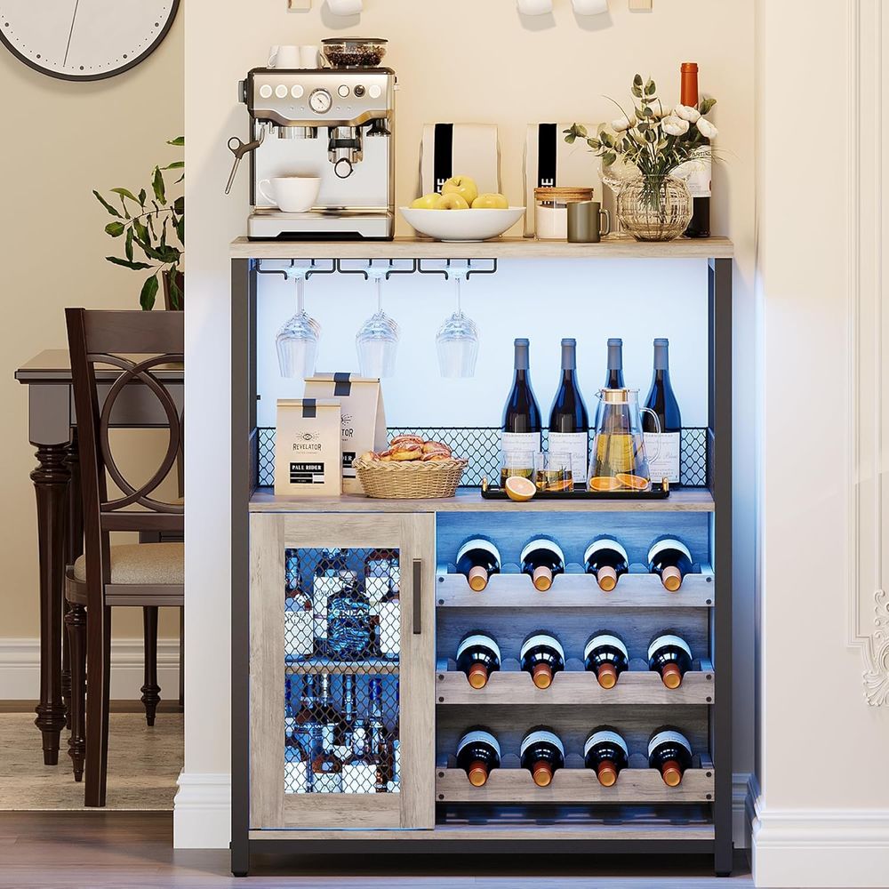 Industrieller LED-beleuchteter – Home Bar And Cabinet Bewertung und Preis
