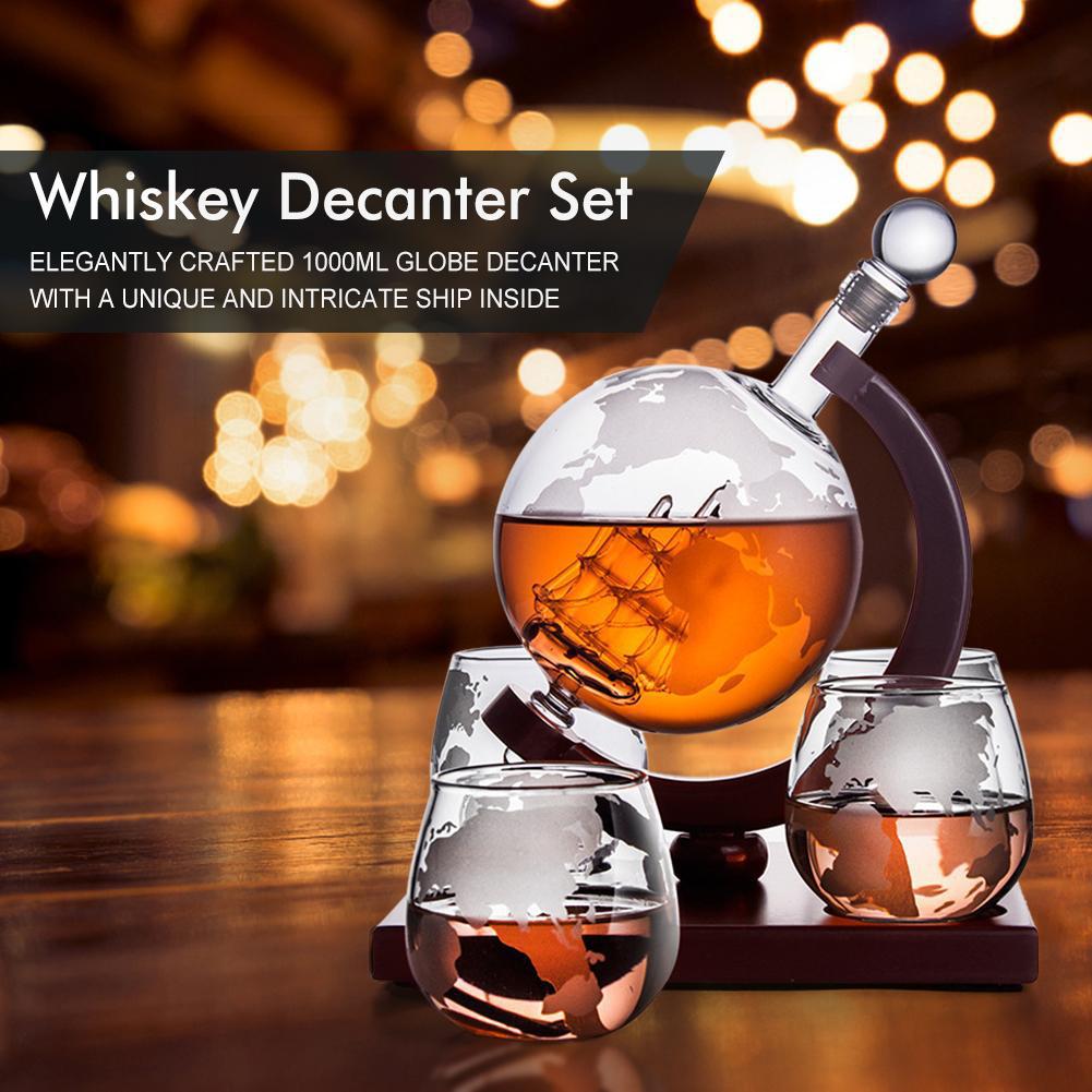 Globus-Dekanter Segelboot-Whis – Decanter Globe Set Bewertung und Preis