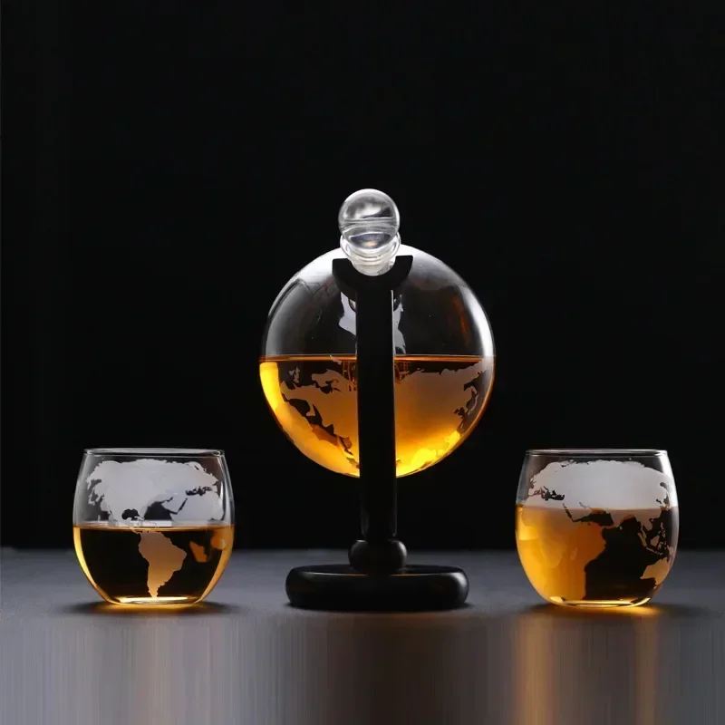 Globus-Whisky-Dekanter-Set aus – Decanter Globe Set Bewertung und Preis
