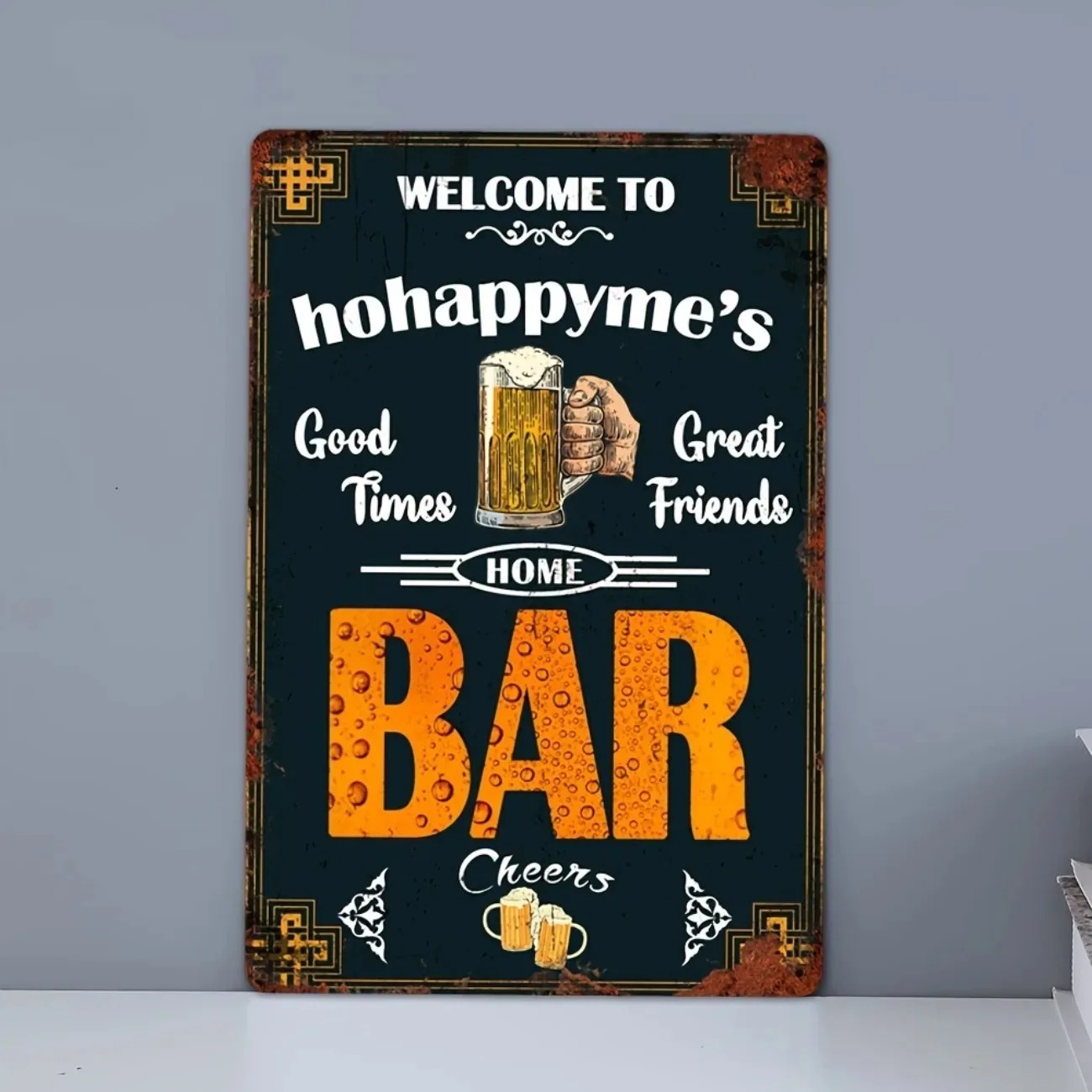 1 Stück personalisierbares Vin – Home Bar Signs Bewertung und Preis