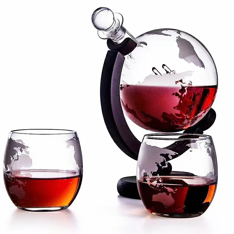Whiskyglas-Set, Kristallkugel, – Decanter Globe Set Bewertung und Preis