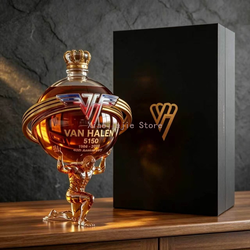 Van Halen Muster Atlas Globus  – Decanter Globe Set Bewertung und Preis