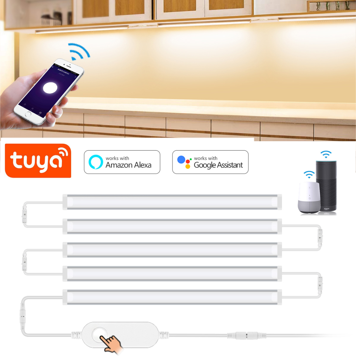1-5 Stück Küche Tuya Smart LED – Home Bar And Cabinet Bewertung und Preis