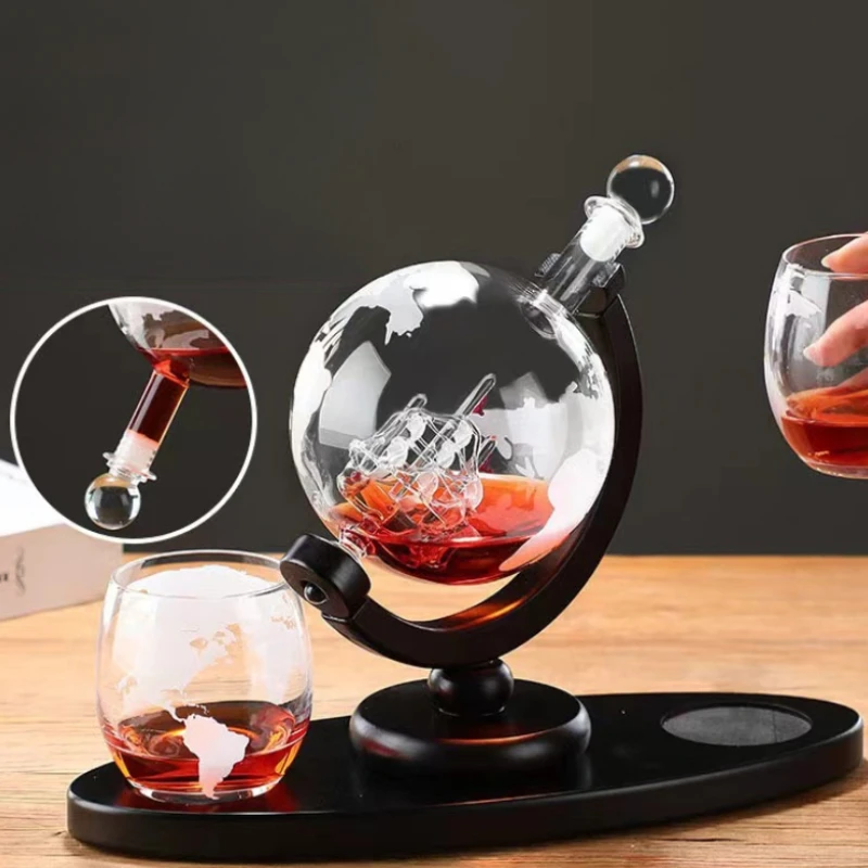Globusförmiger Whisky-Dekanter – Decanter Globe Set Bewertung und Preis
