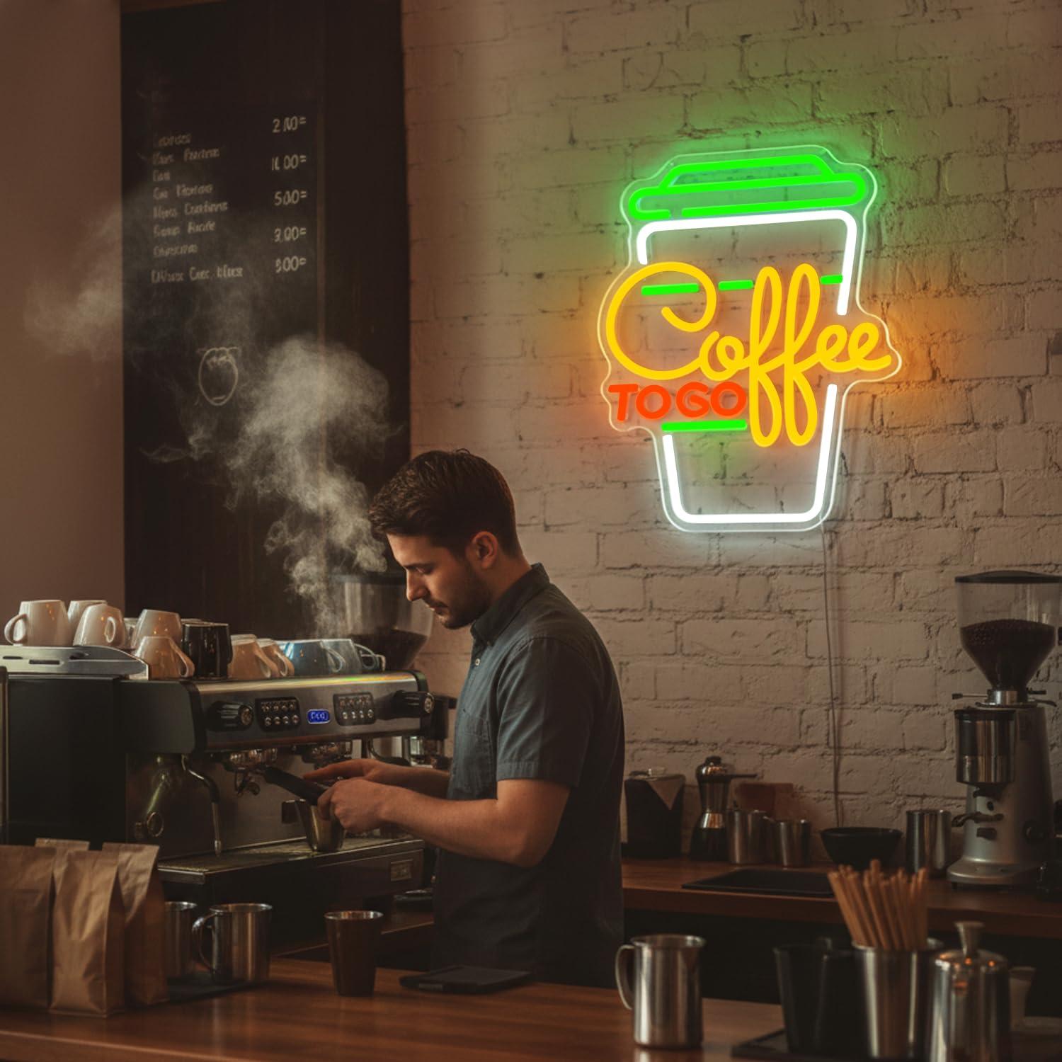 Kaffee-Neonschild USB Dimmbare – Home Bar Signs Bewertung und Preis