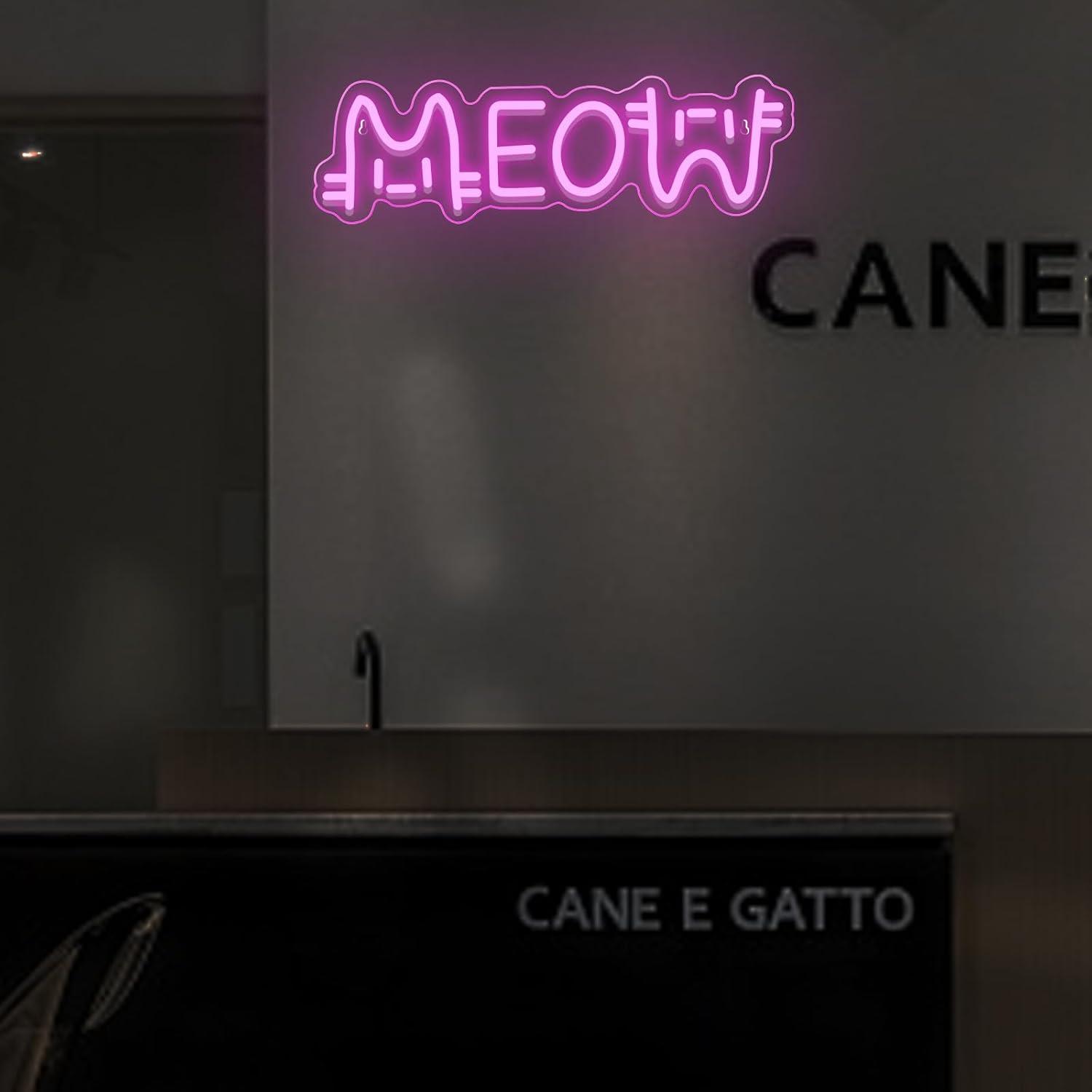 Miau Neon-Schild Katze USB-bet – Home Bar Signs Bewertung und Preis