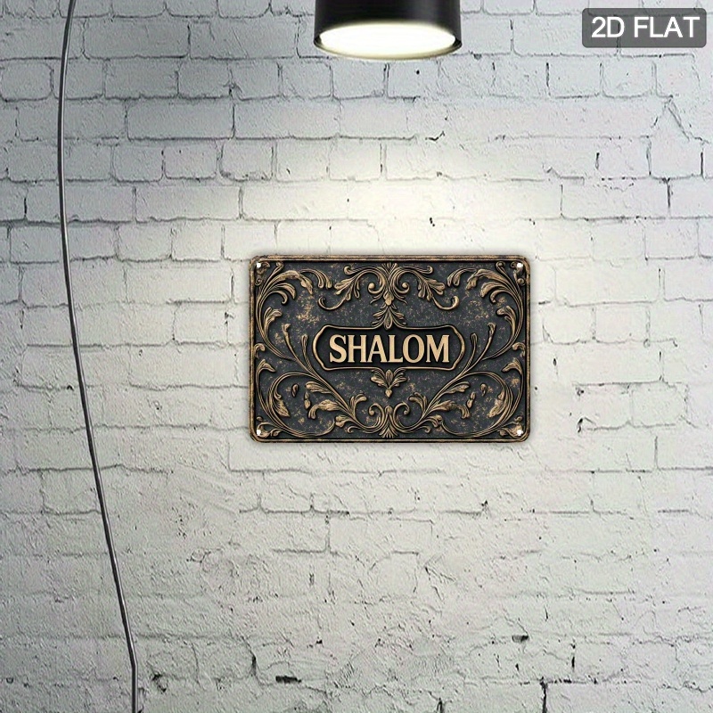 CIFBUY Vintage Shalom Aluminiu – Home Bar Signs Bewertung und Preis