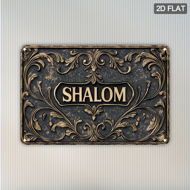 CIFBUY Vintage Shalom Aluminiu – Home Bar Signs Bewertung und Preis