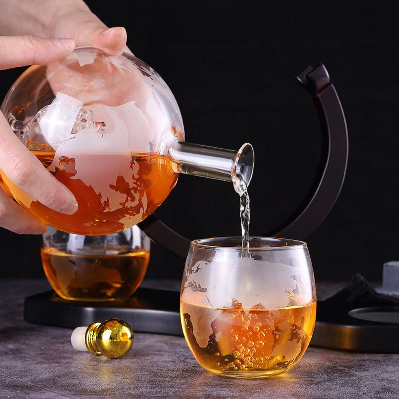 1 l kreatives Globus-Dekanter- – Decanter Globe Set Bewertung und Preis
